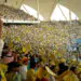 Archival view of King Fahd International Stadium in Riyadh, Saudi Arabia, illustrating coverage of the 2027 AFC Asian Cup